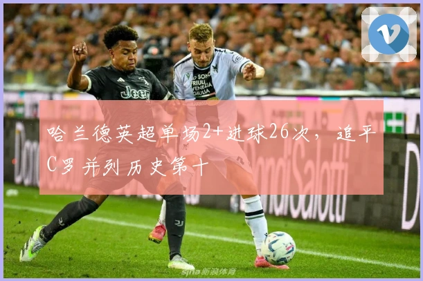 哈兰德英超单场2+进球26次，追平C罗并列历史第十